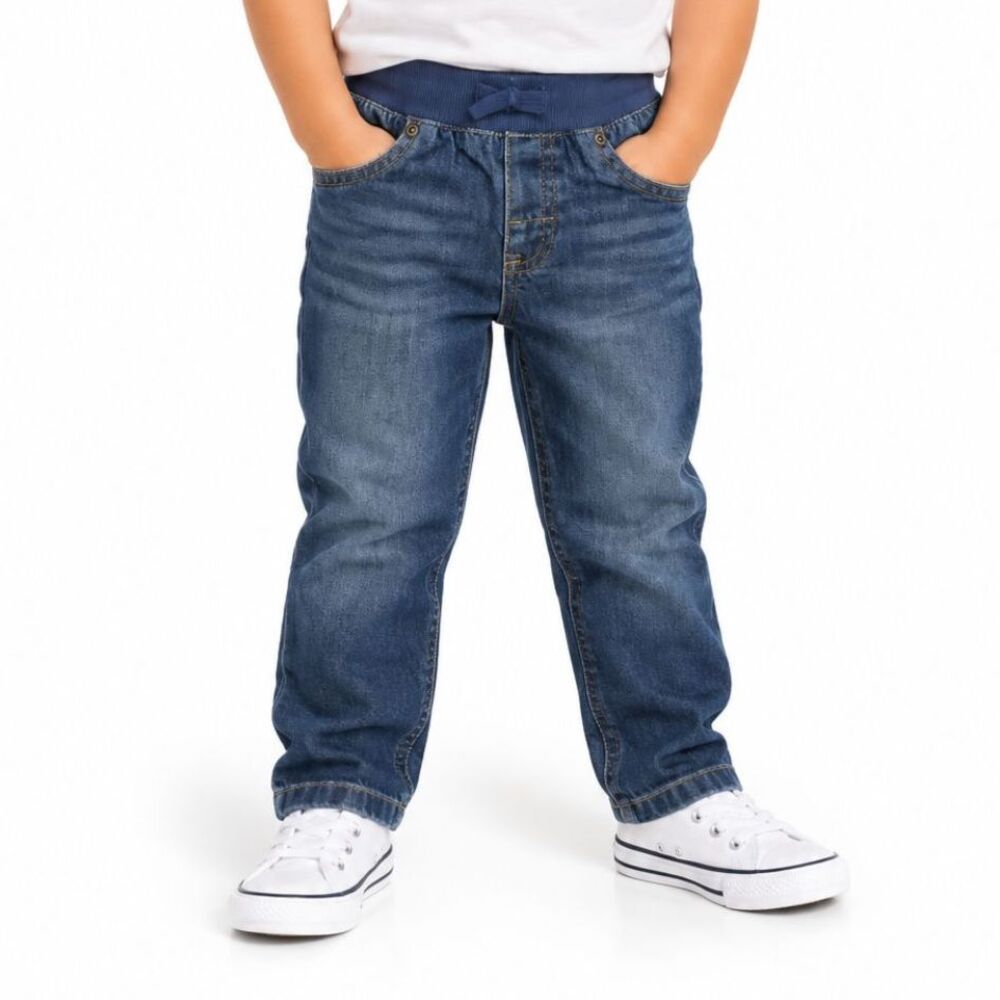 🔥 5 for $30 🔥 Simple Joys by Carter’s Boys’ Pull-On Denim Jeans | Size 4T